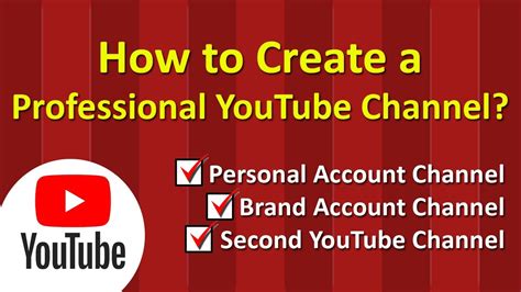 create new youtube chanel|youtube channel create new account.